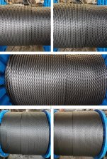 壓實股鋼絲繩（面接觸鋼絲繩）4V×39S+5FC